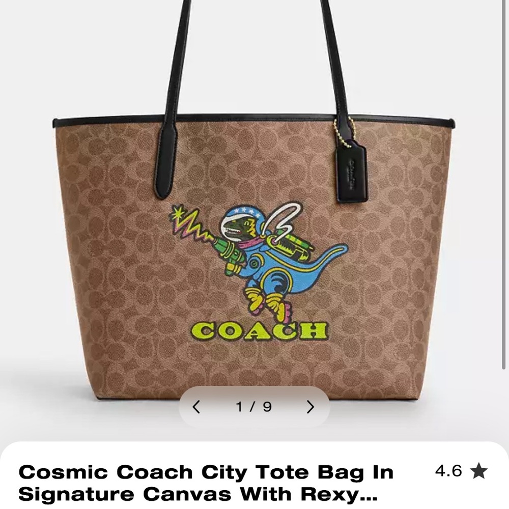 Cosmic coach city tote